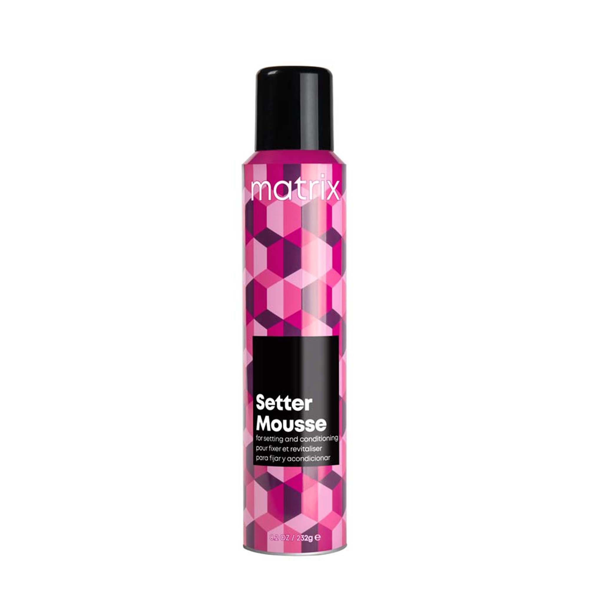 Matrix Setter Mousse Hair Mousse, transparent